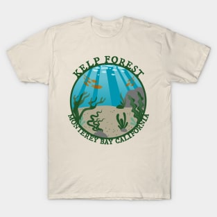 Kelp Forest - Monterey Bay California T-Shirt